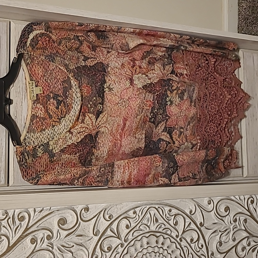 Floral pattern shirt